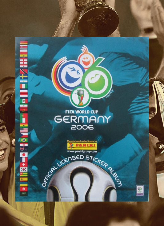 UZLĪMJU ALBŪMS PANINI WORLD CUP GERMANY 2006