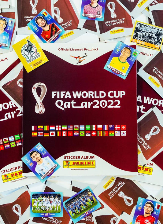 2022 PANINI ADRENALYN XL - FIFA WORLD CUP / QATAR - STICKER ALBUM